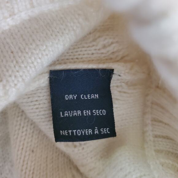 Jones New York Signature Copenhagen Zip Front Cardigan Eggshell Wool Blend Sz 3X - Picture 8 of 8